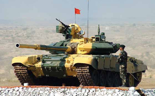 Arjun-Mark-II-and-T-90S-Main-battle-Tanks-of-India