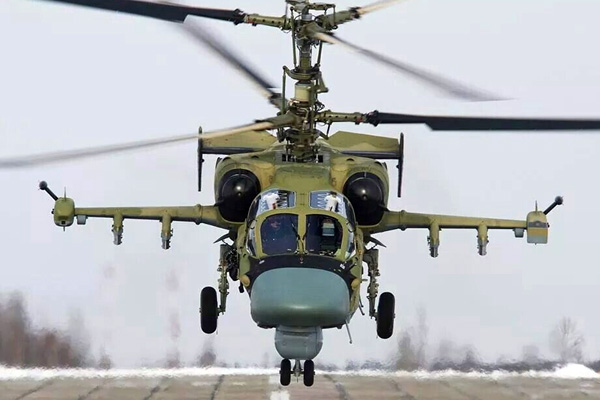 Ka-50-and-Ka-52-coaxial-armoured-attack-helicopters