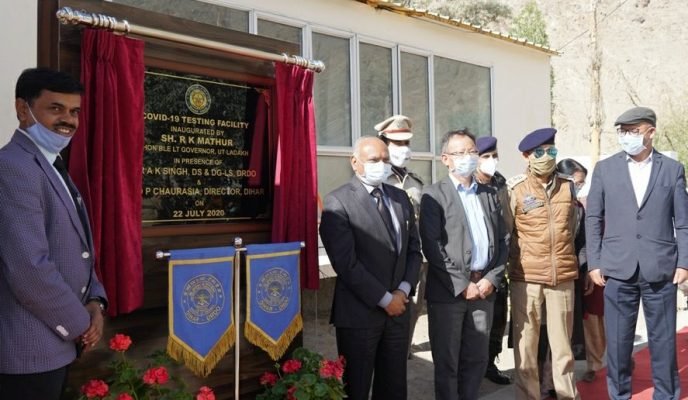 DRDO Establishes COVID-19 Testing Facility at DIHAR, Leh